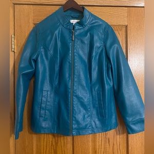 Christopher & Banks - Faux Leather Jacket - Size L